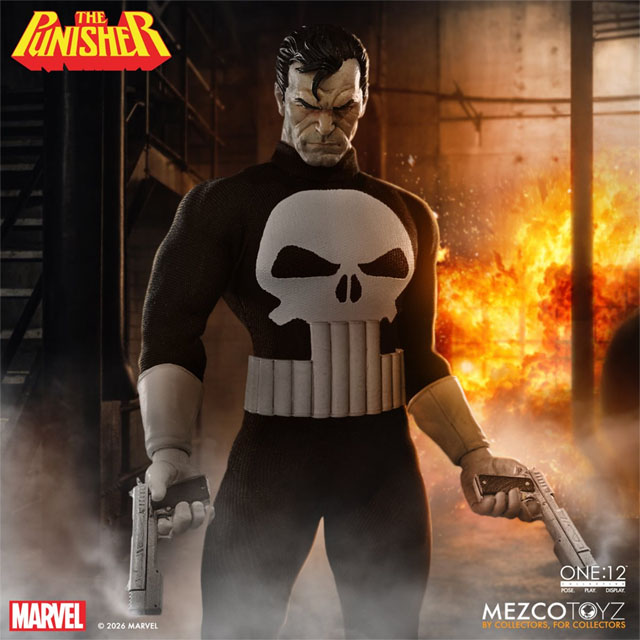 Mezco ONE 12 Collective Punisher Classic 2026 Action Figure