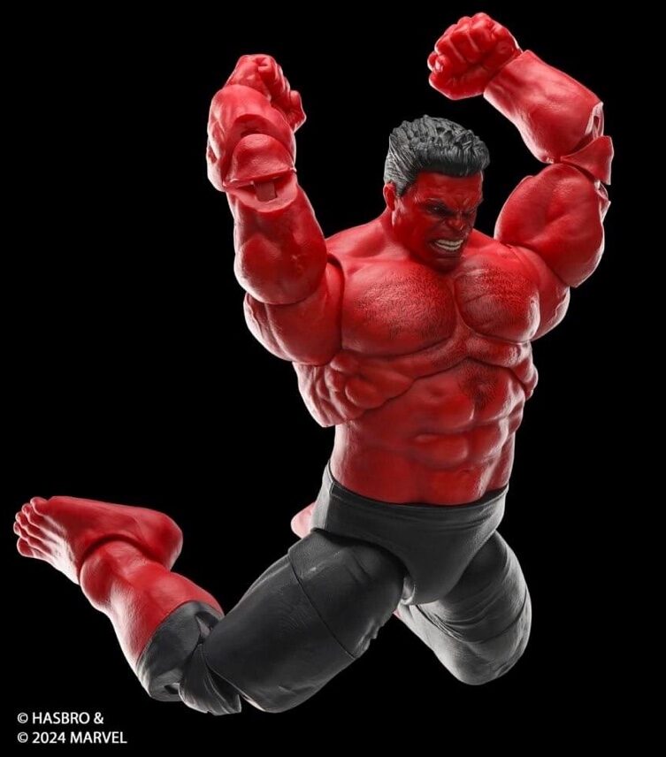 Hasbro Red Hulk Action Figure Marvel Legends 2025