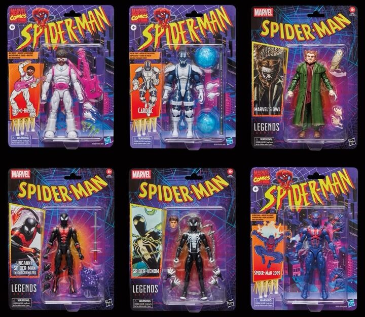 Hasbro Marvel Legends Spider-Man Retro 2026 Figures Series 