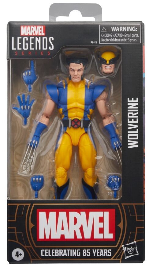 Packaged Marvel Legends 85th Anniversary Wolverine Figure in Box
