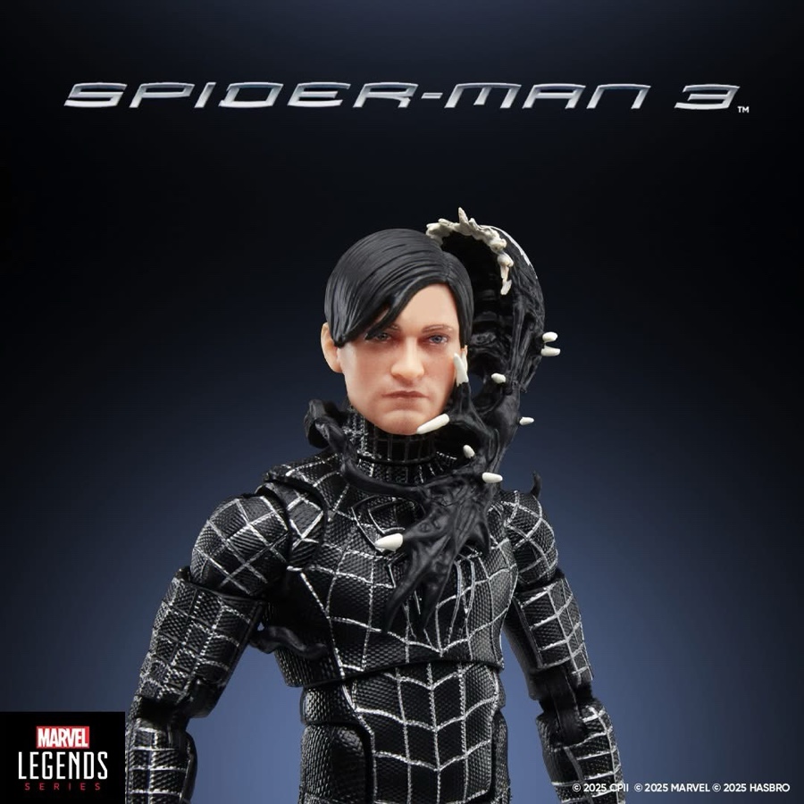 Spider-Man Emo Tobey Maguire Head Marvel Legends Figure