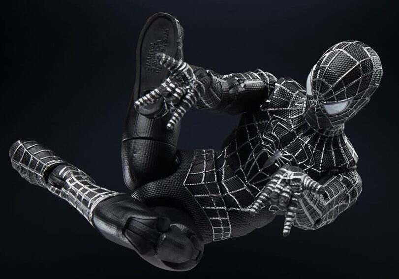 Black Costume Spider-Man 3 Marvel Legends 6" Action Figure Hasbro