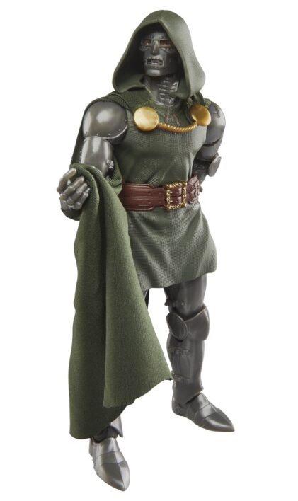 Doctor Doom Marvel Legends 2024 Figure Cloth Cape Doombot Head