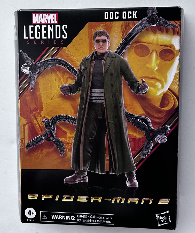 Doc Ock Marvel Legends Deluxe Movie Figure Box Front