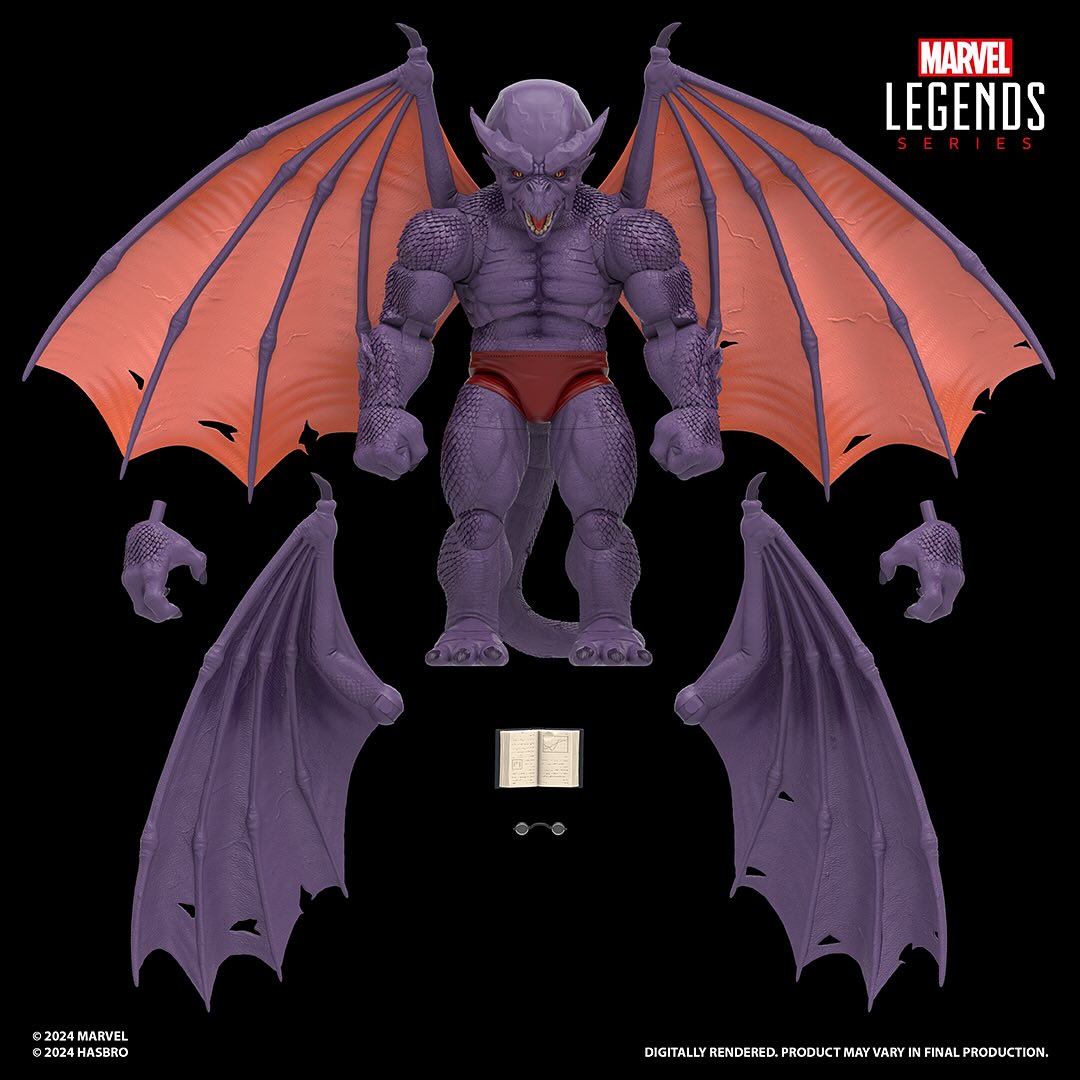 Marvel Legends 2024 Hasbro Dragon Man Figure and Accessories