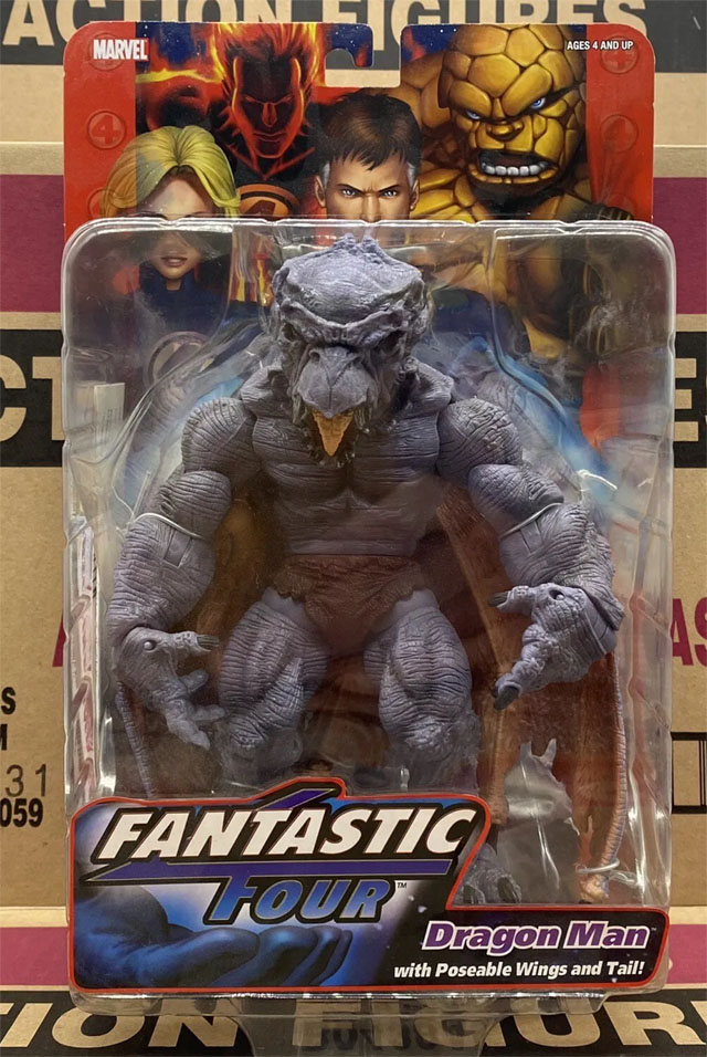 Toybiz Dragon Man Fantastic Four Classics Figure