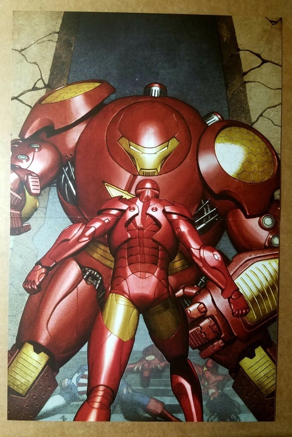 Adi Granov Hulkbuster Iron Man Model 31 Argonaut Cover Art