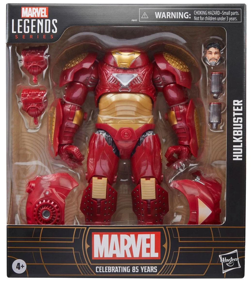 Marvel Legends 2024 Hulkbuster Iron Man 85th Anniversary Figure Packaged