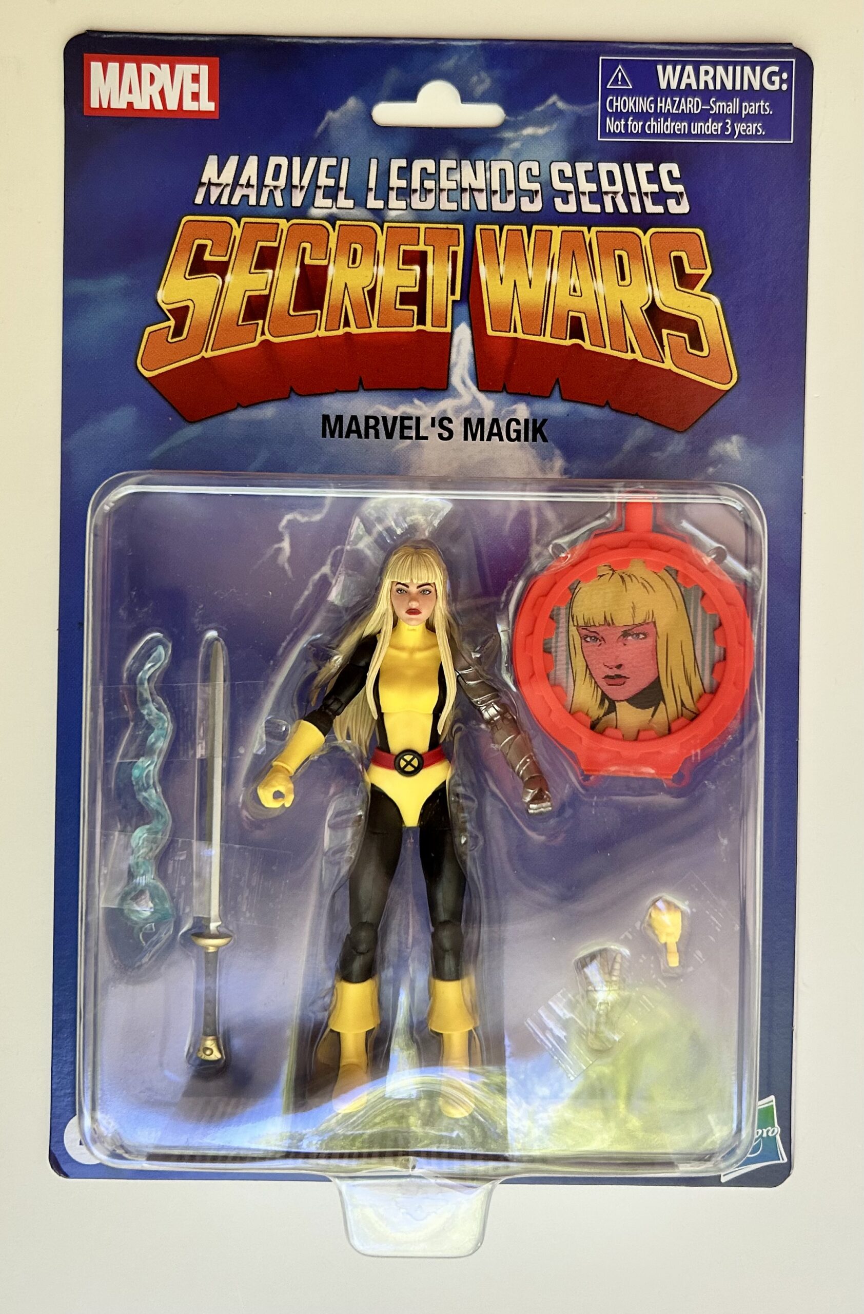 Marvel Legends Magik Secret Wars Figure Packaged