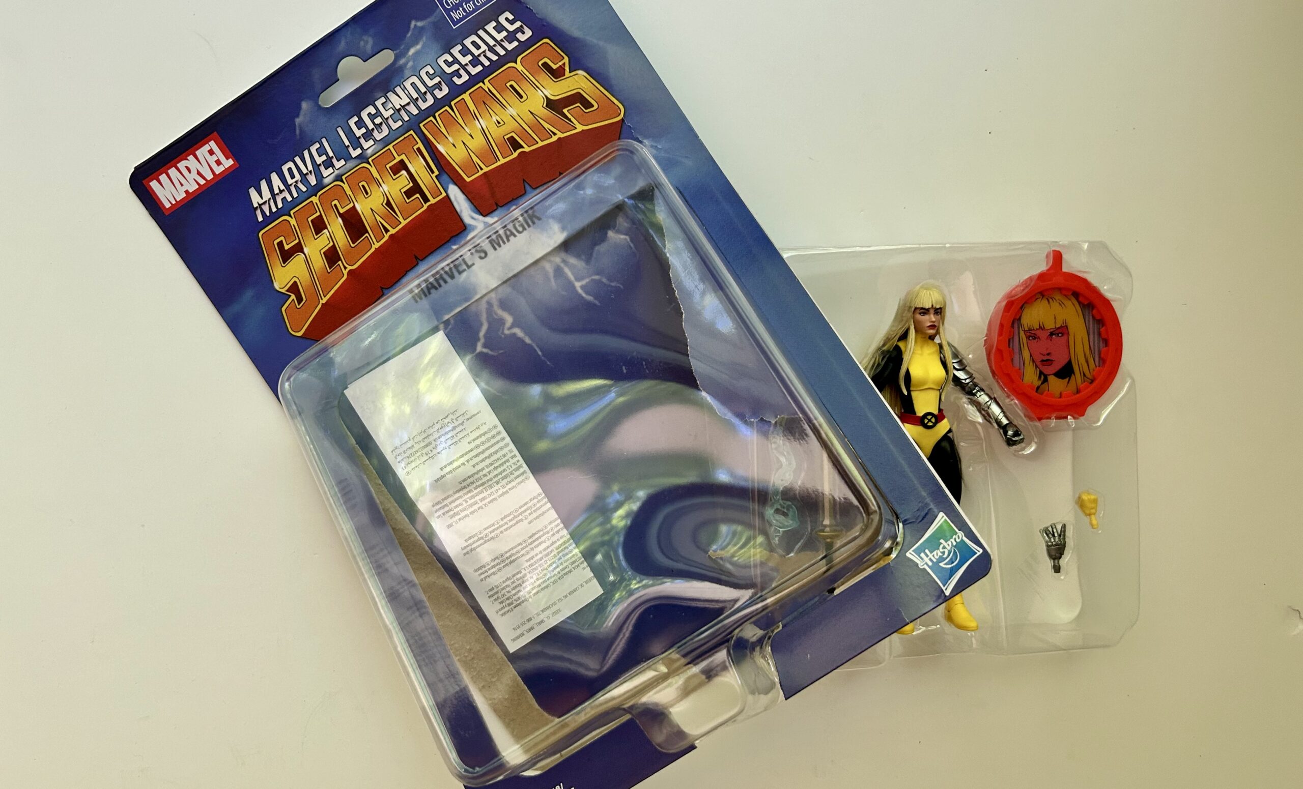 Unboxing Secret Wars Legends Magik Illyana Rasputin Hasbro Action Figure