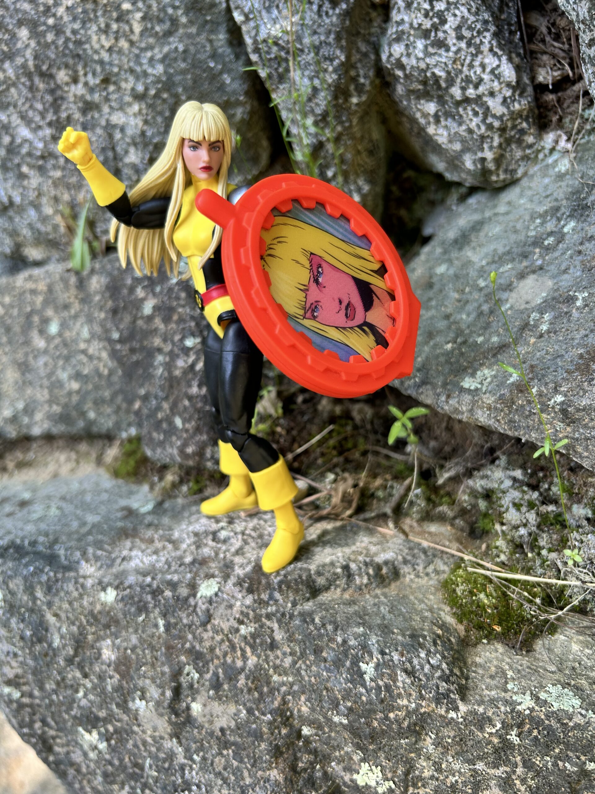 Hasbro Secret Wars Marvel Legends Magik Figure with Secret Shield