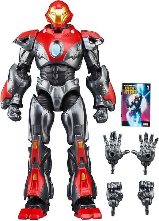 2025 Hasbro Ultimate Iron Man Marvel Legends Figure and Accessories