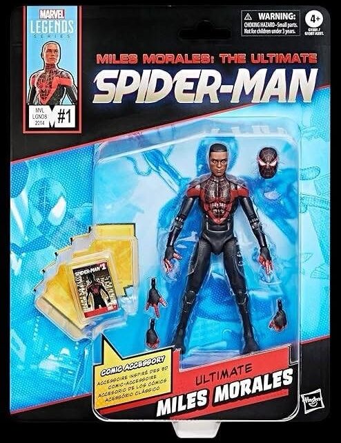 Marvel Legends 2025 Miles Morales Ultimate Figure Packaged