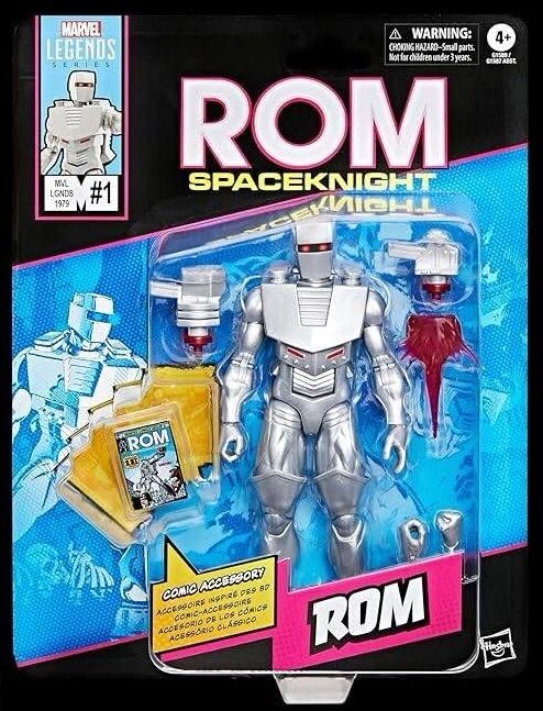 Marvel Legends ROM Space Knight Figure Packaged
