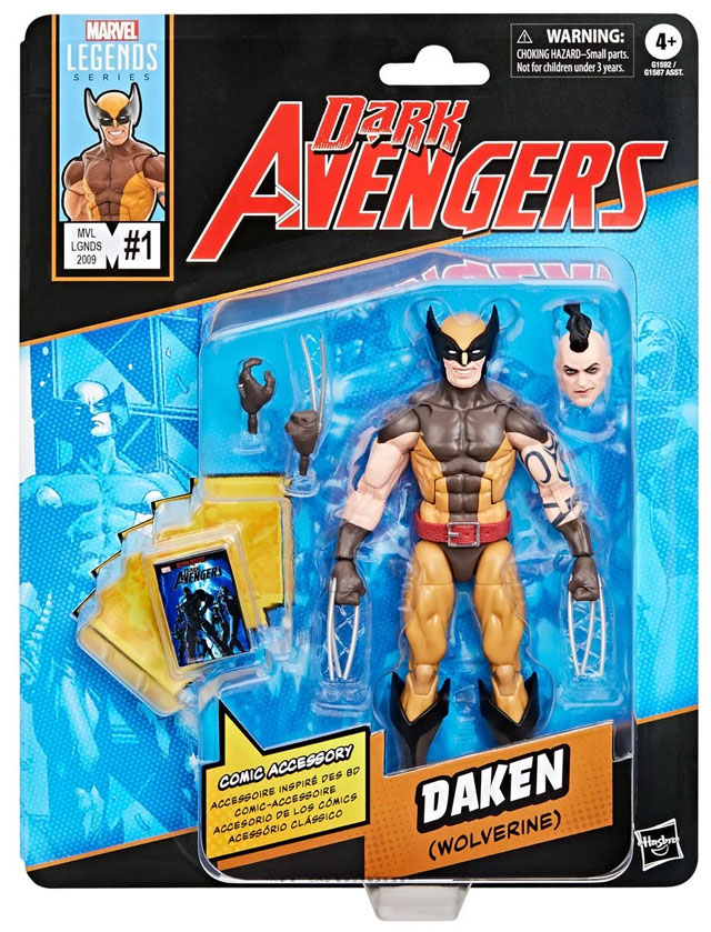 Marvel Legends Daken Dark Wolverine Figure 2025 Hasbro Packaged