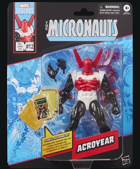 Marvel Legends Acroyear Packaged Micronauts