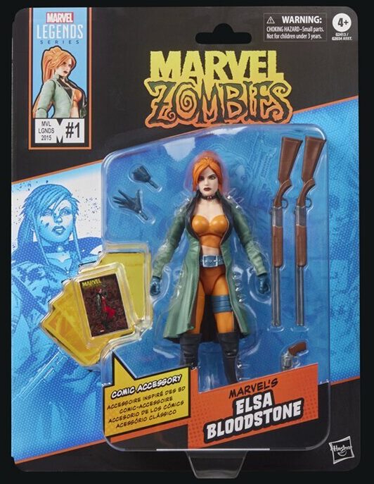 Marvel Legends Mini Comics Wave 3 Elsa Bloodstone Figure Packaged