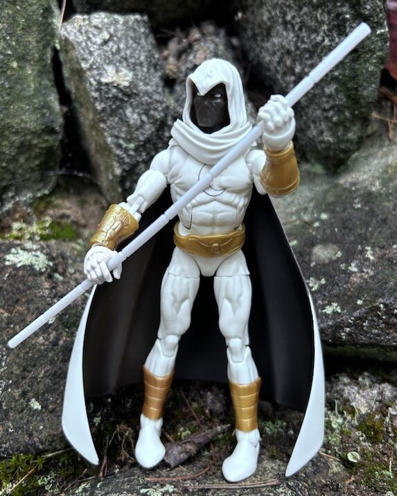 Marvel Legends 2024 Moon Knight Figure Holding Bo Staff