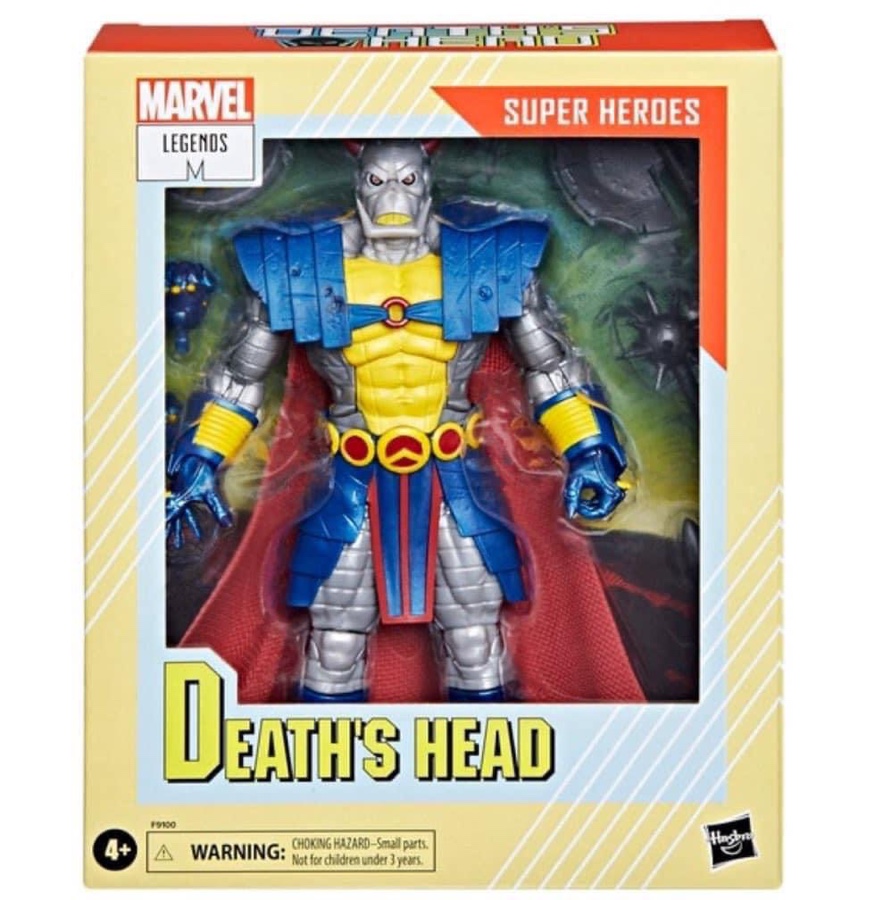 Marvel Legends Death's Head SDCC Exclusive Figure Packaged