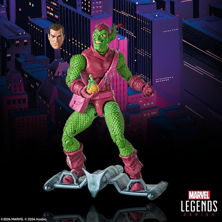 Marvel Legends 2024 Green Goblin Retro Spider-Man Figure Reissue