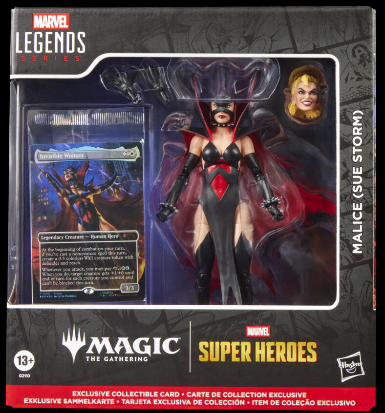 Marvel Legends Magic the Gathering Wave 2 Malice Sue Storm Figure Exclusive in Box