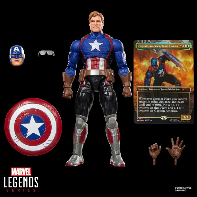 Twilight Captain America Marvel Legends Magic Wave 2 Figure and Accessories