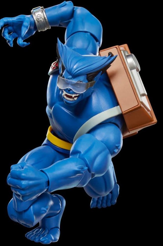 Marvel Legends X-Men 97 Deluxe Beast Figure with Goggles and Backpack