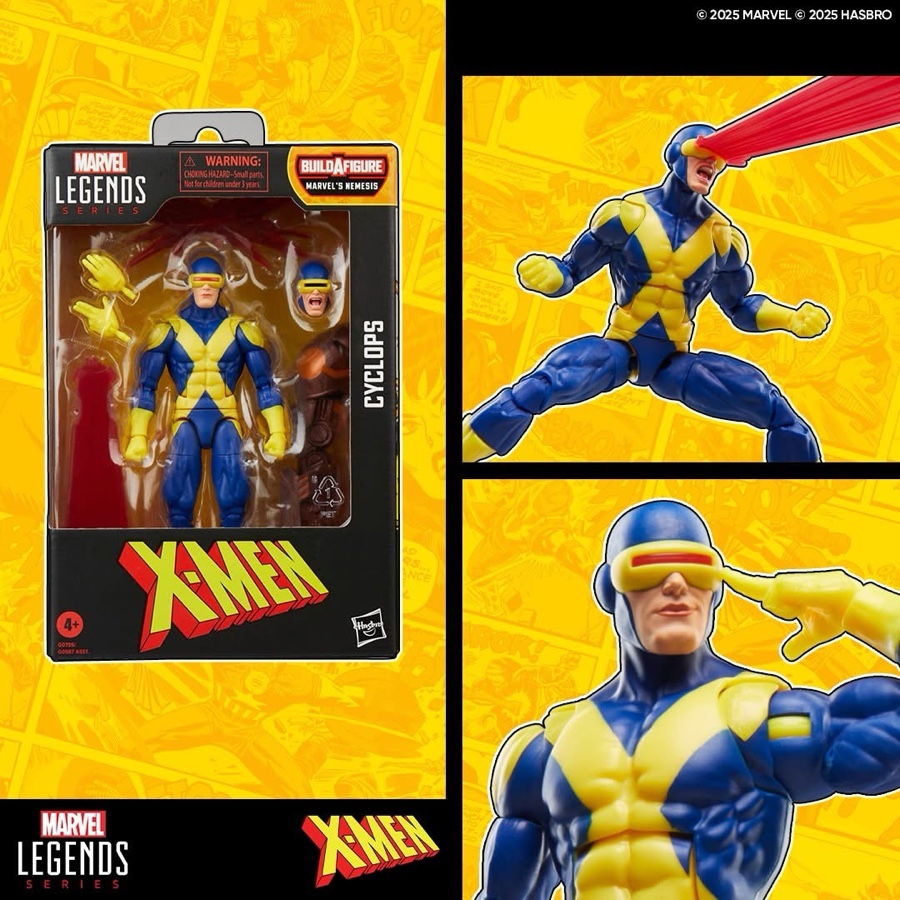 Marvel Legends 2025 Cyclops X-Men Figure X-Factor Costume