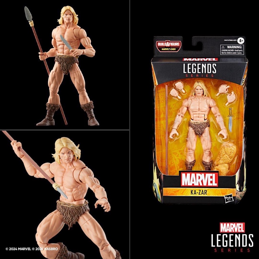 Marvel Legends 2024 Ka-Zar Figure