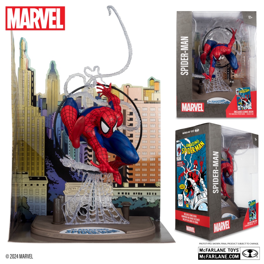 Amazing Spider-Man 301 Cover McFarlane Toys Statue