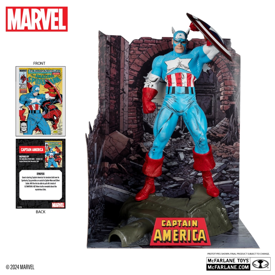 Captain America 1/6 Marvel McFarlane Toys Figure