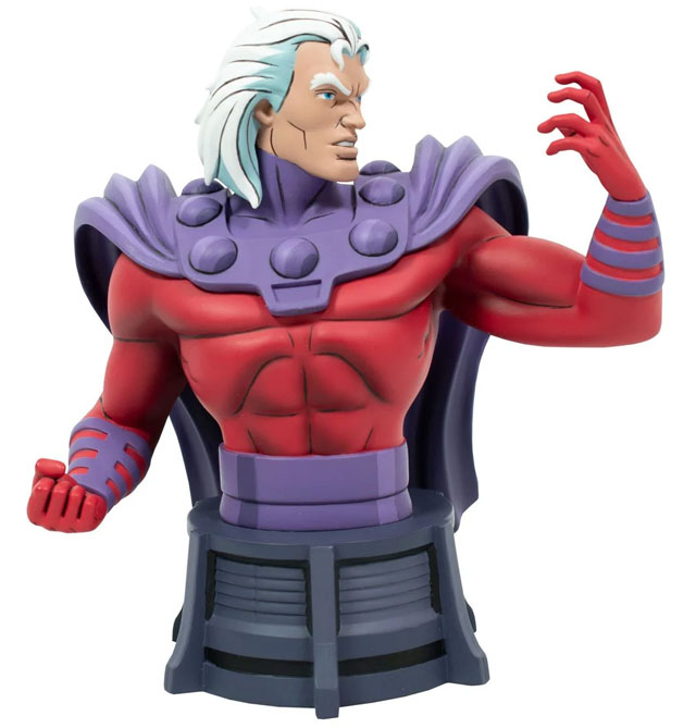 X-Men Animated Unhelmeted Magneto Mini Bust DST