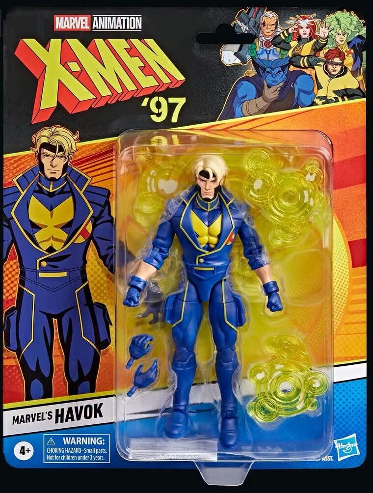 Havok X-Men 97 Wave 4 Figure Packaged