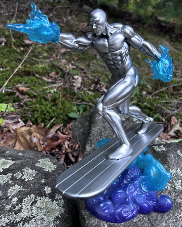 Silver Surfer Marvel Gallery Statue Energy Effects Review DST 2024