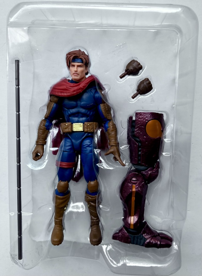 AOA Gambit X-Men Legends Action Figure and Accessories