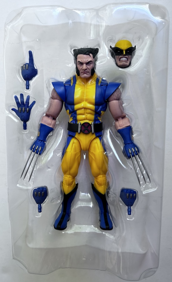 Marvel Legends 85th Wolverine Figure and Accessories