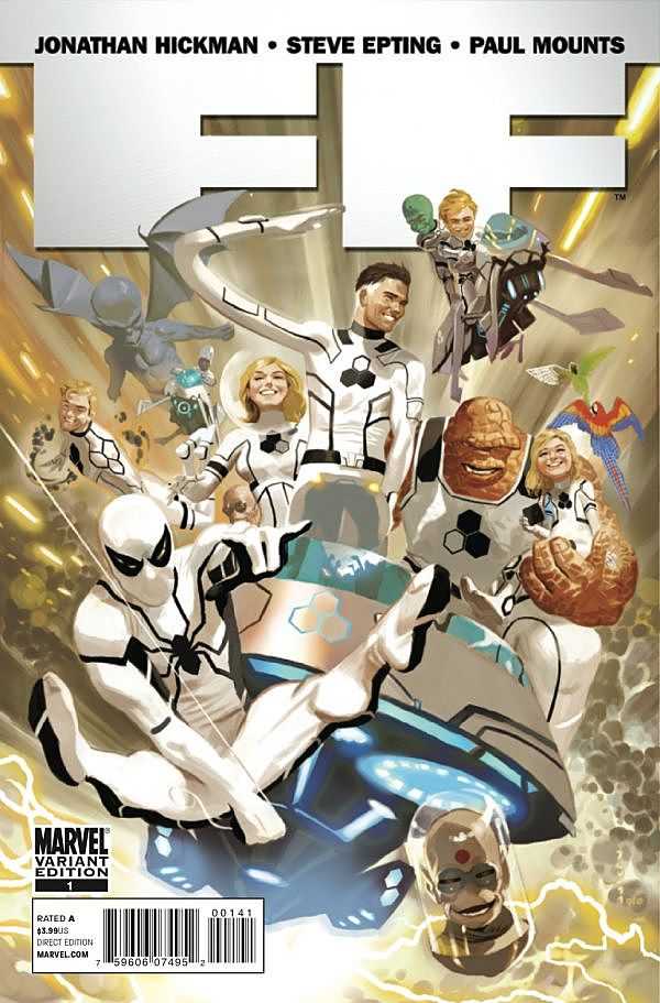 Future Foundation 1 Variant Cover