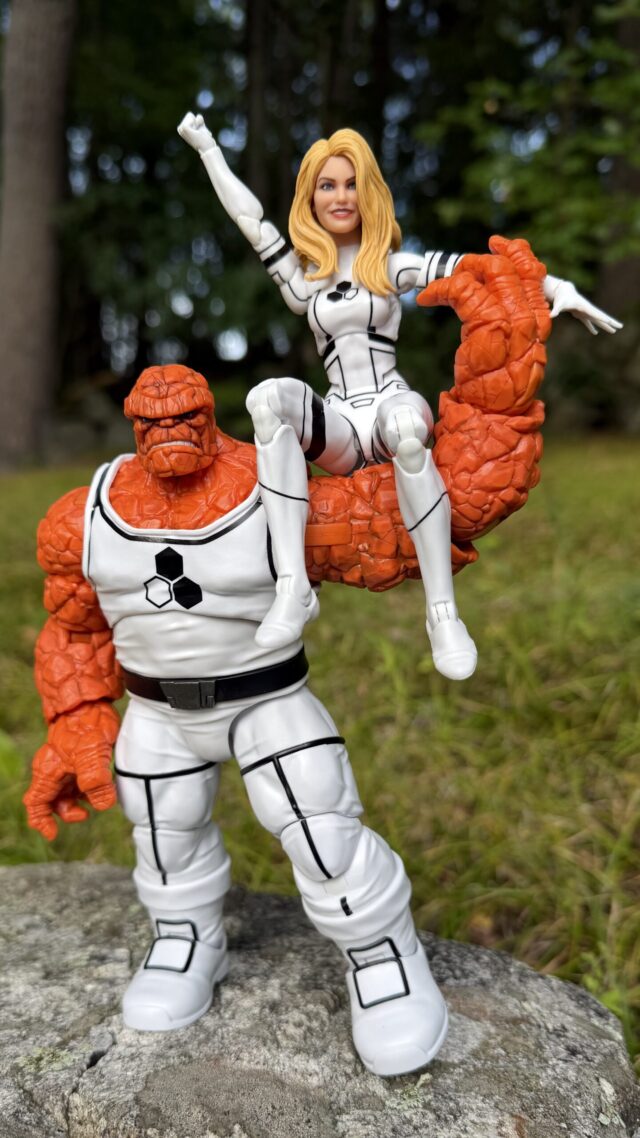 Hasbro Fantastic Four Legends Future Foundation Thing and Invisible Woman Figures