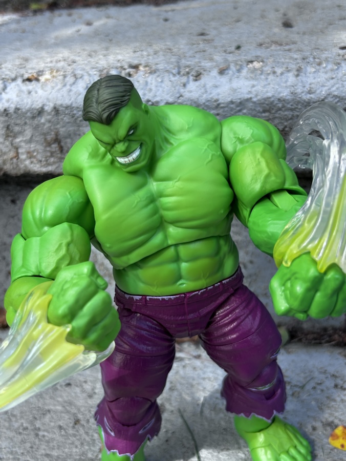 Vinyl Soft Plastic Chest on ML Maximum Series Hulk Figure
