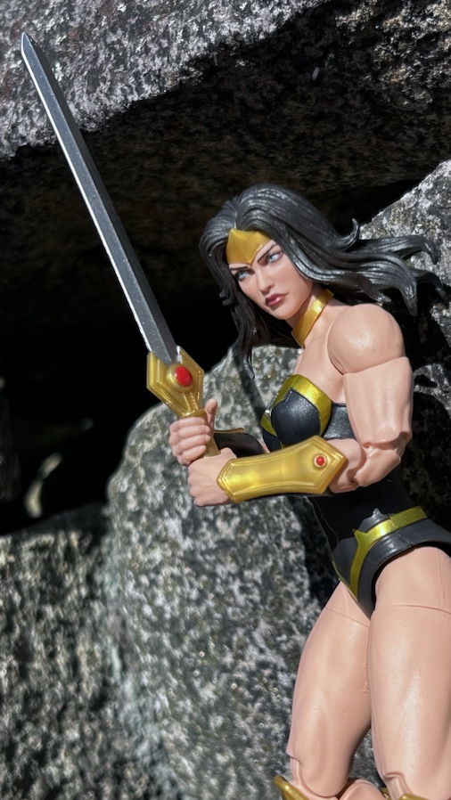 Close-Up of 2024 Marvel Legends Squadron Supreme Power Princess Figure
