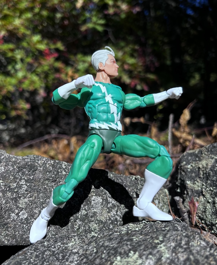 Hasbro Retro Marvel Legends Quicksilver Figure Review