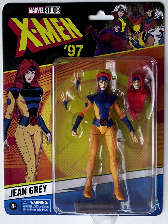 Marvel Legends 2024 Jean Grey X-Men 97 Figure Packaged