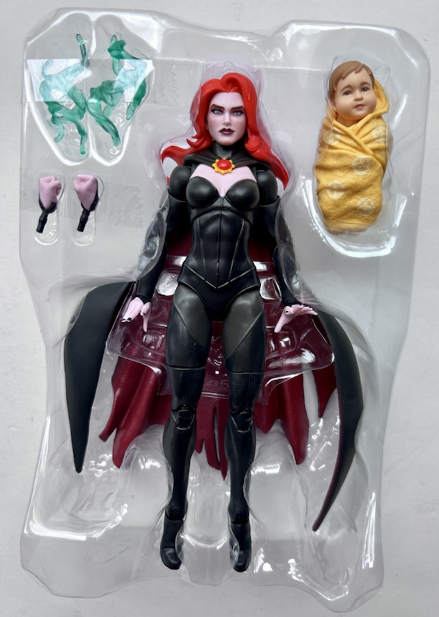 X-Men Legends Goblin Queen Madelyne Pryor Figure and Accessories Baby