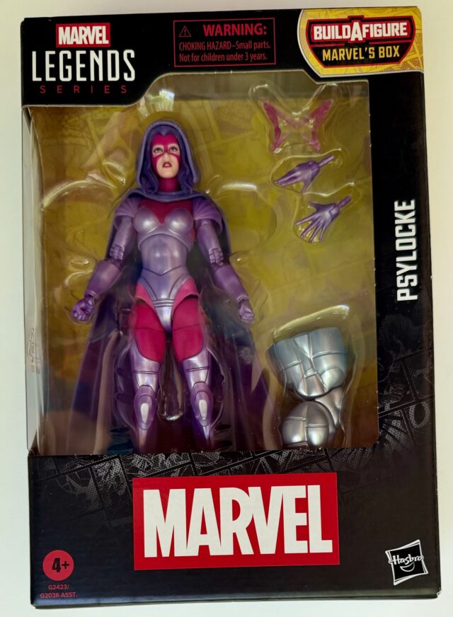 Marvel Legends Box Series Psylocke Figure Packaged