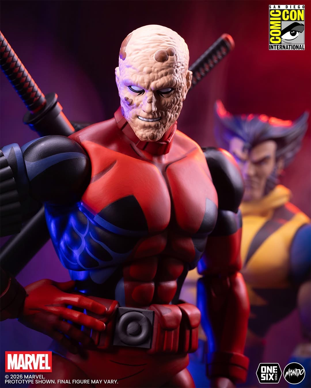 2026 SDCC Exclusives Deadpool Unmasked Wade Wilson Head Portrait