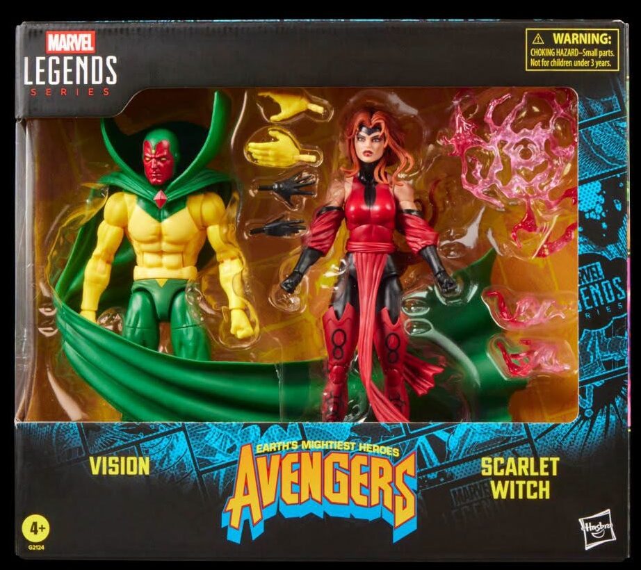 Marvel Legends 2026 Scarlet Witch & Vision Avengers Two-Pack Packaged in Box