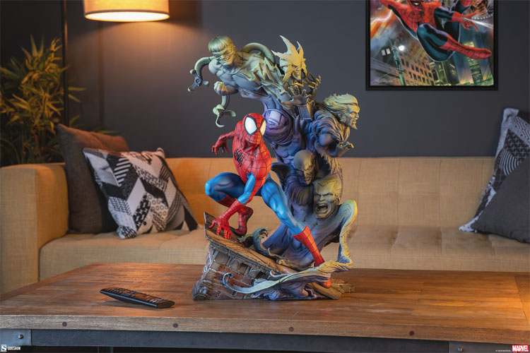 Spider-Man Spider Sense Statue by Sideshow Collectibles 2024
