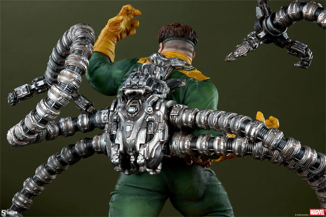 Doc Ock Premium Format Figure Backpack Harness Sideshow Resin Statue
