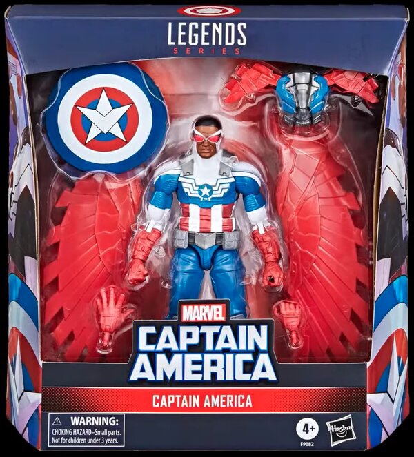 Target Marvel Legends Captain America Sam Wilson Figure Box