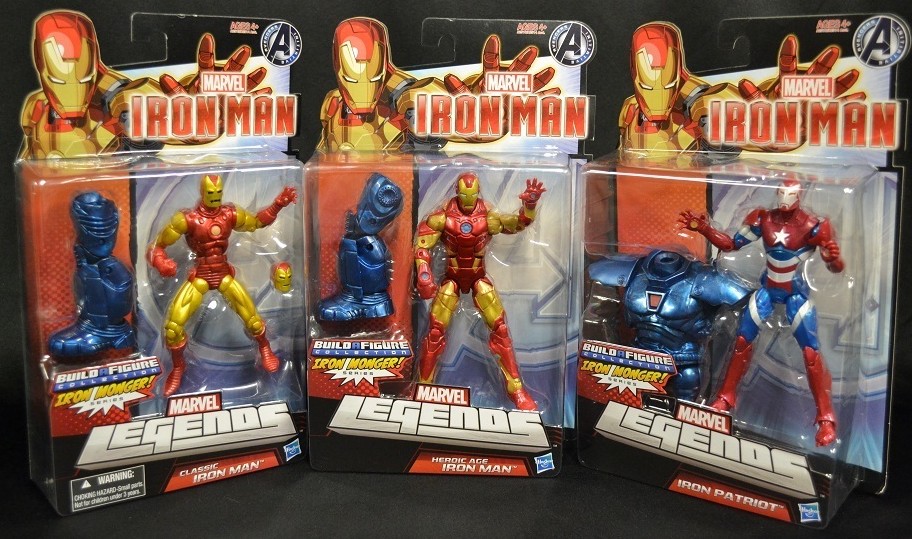 marvel legends iron man collection